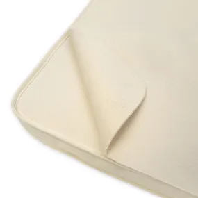 NATUREPEDIC BABY ORGANIC BREATHABLE FLAT PROTECTOR PAD - WATERPROOF