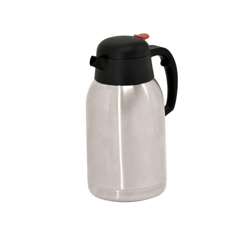 Nella 2 Litre Thermal Insulated Coffee Carafe, Double Wall Stainless Steel