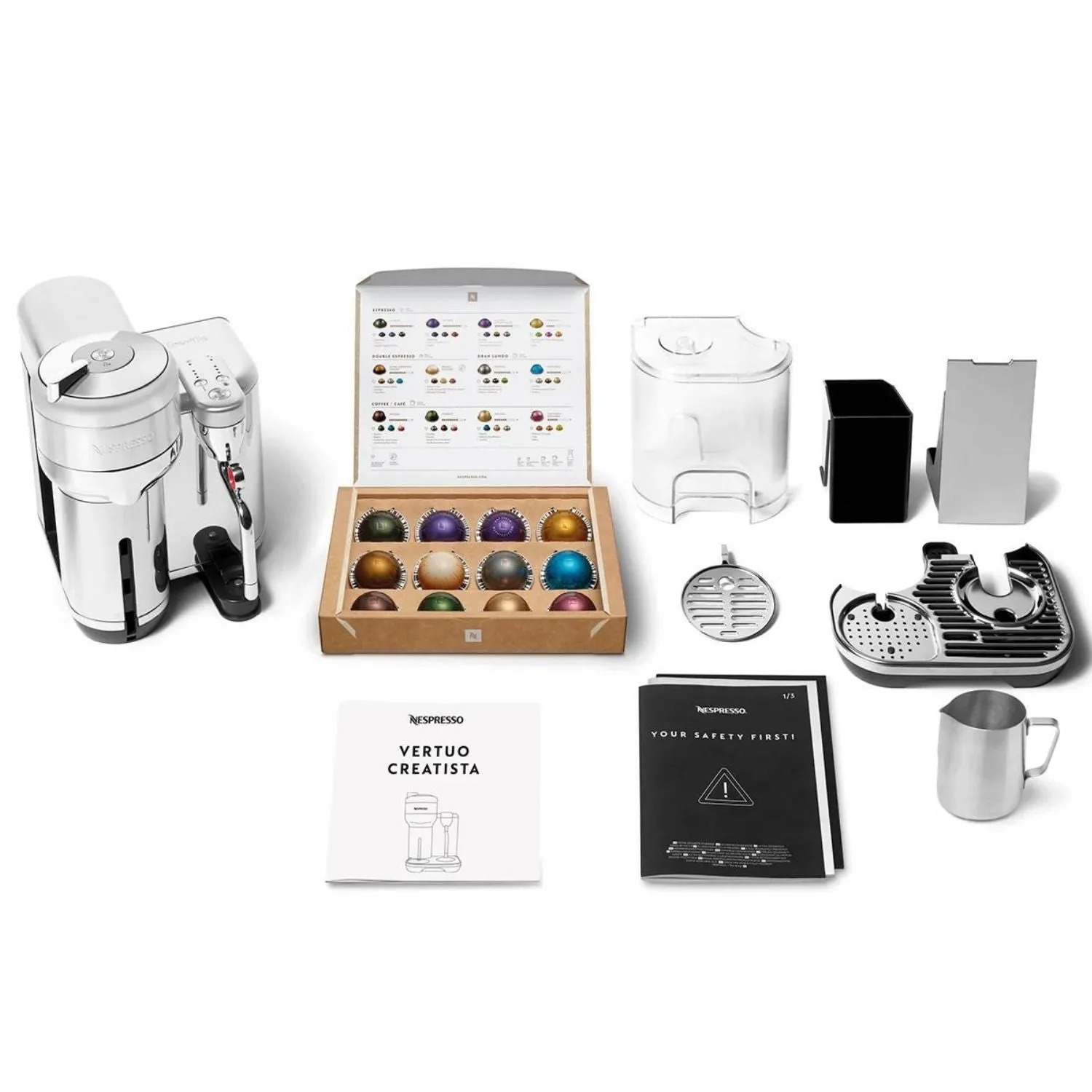 Nespresso Vertuo Creatista by Breville, Sea Salt #BVE850SST1BNA1