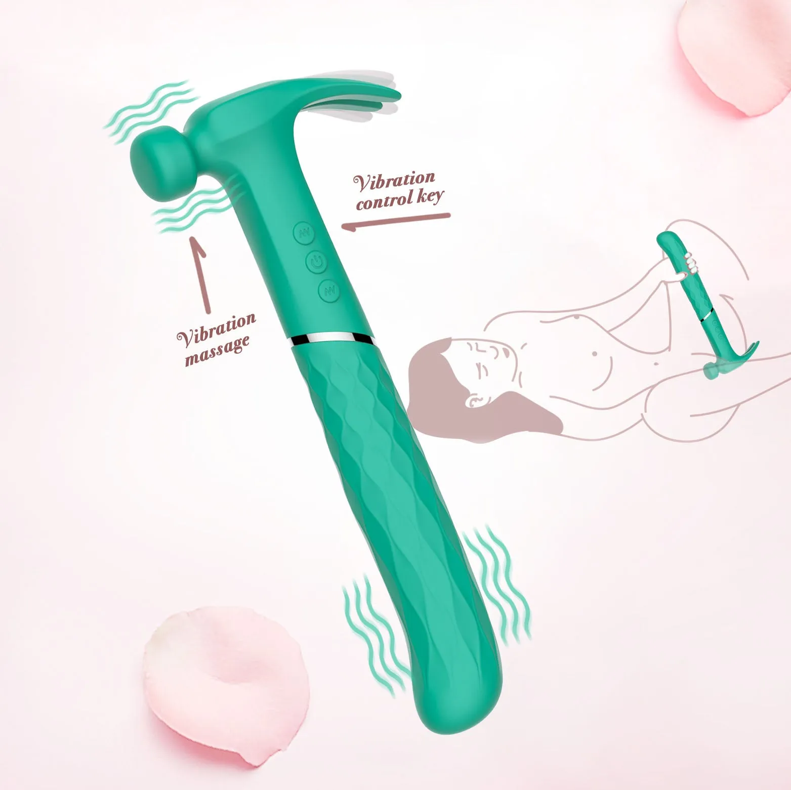 New Upgraded Hammer Vibrator