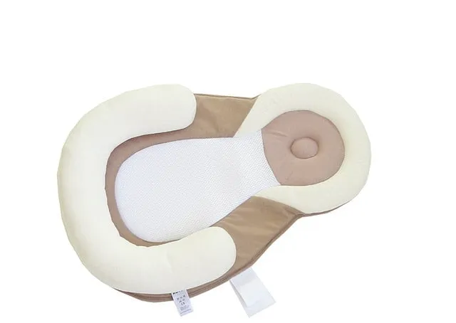 Newborn Baby Sleep Protector Pillow Infant Sleep Positioner Mattress Anti Roll Bed Cushion Newborn Posing Mattress U Bed Pad