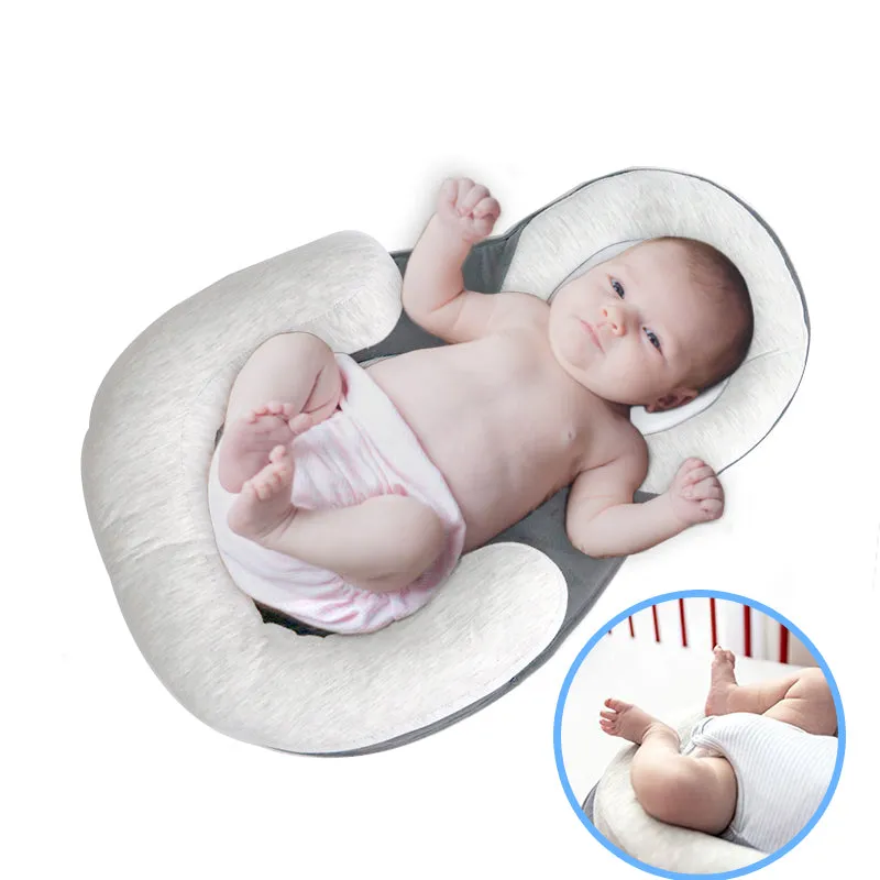 Newborn Baby Sleep Protector Pillow Infant Sleep Positioner Mattress Anti Roll Bed Cushion Newborn Posing Mattress U Bed Pad