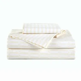 Novogratz by Utica Waverly Tile Soft White Sheet Set