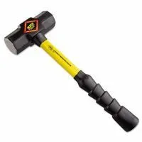 Nupla 27-045 Blacksmith's Double-Face Steel-Head Sledge Hammer, 4 lb, 14 in SG Grip Handle (1 EA)