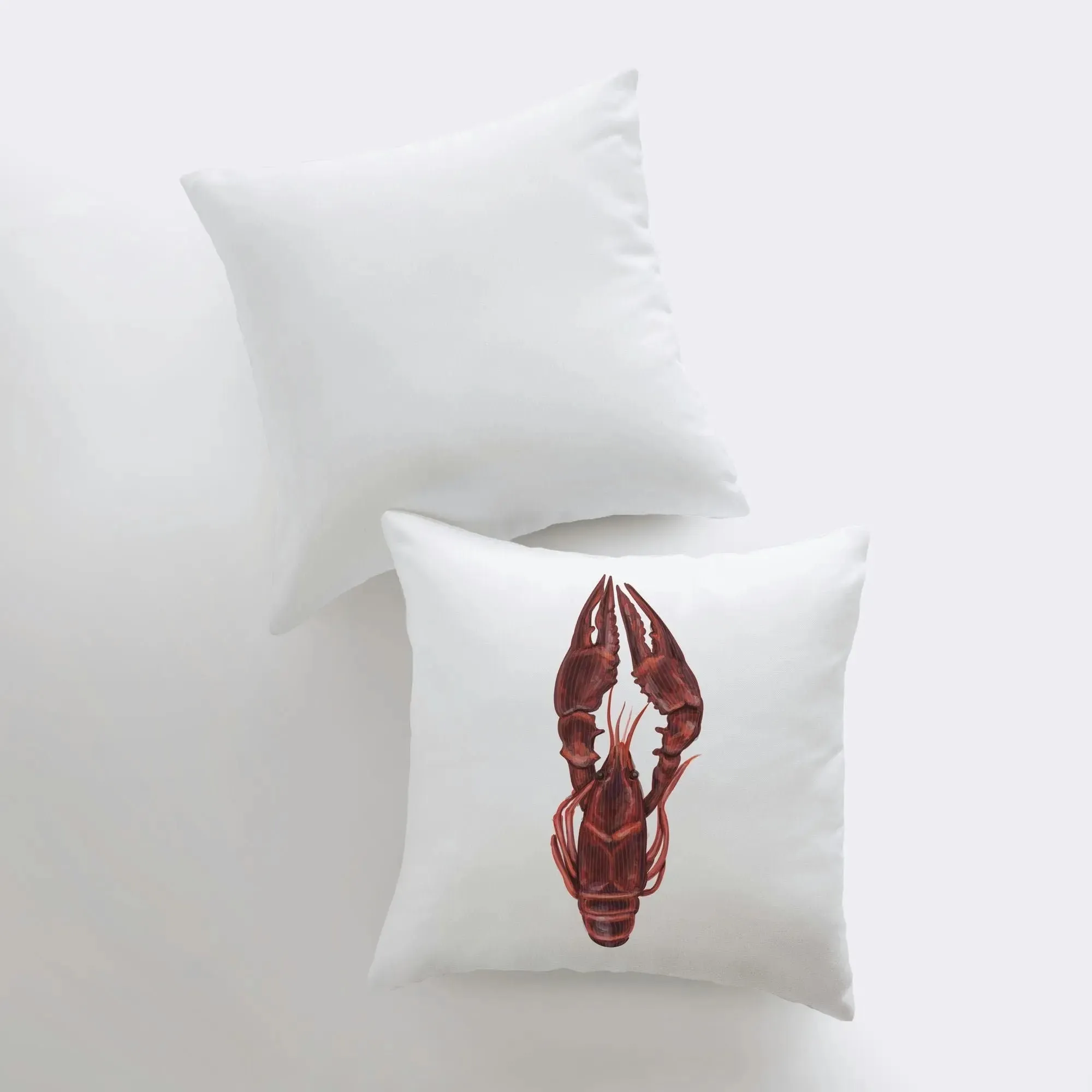 Ocean Lobster | Throw Pillow | Home Decor | Modern Decor | Nautical | Ocean | Gift for Her | Accent Pillow Cover | Beach | Sea