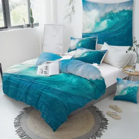 Ocean Wave Duvet Cover Set