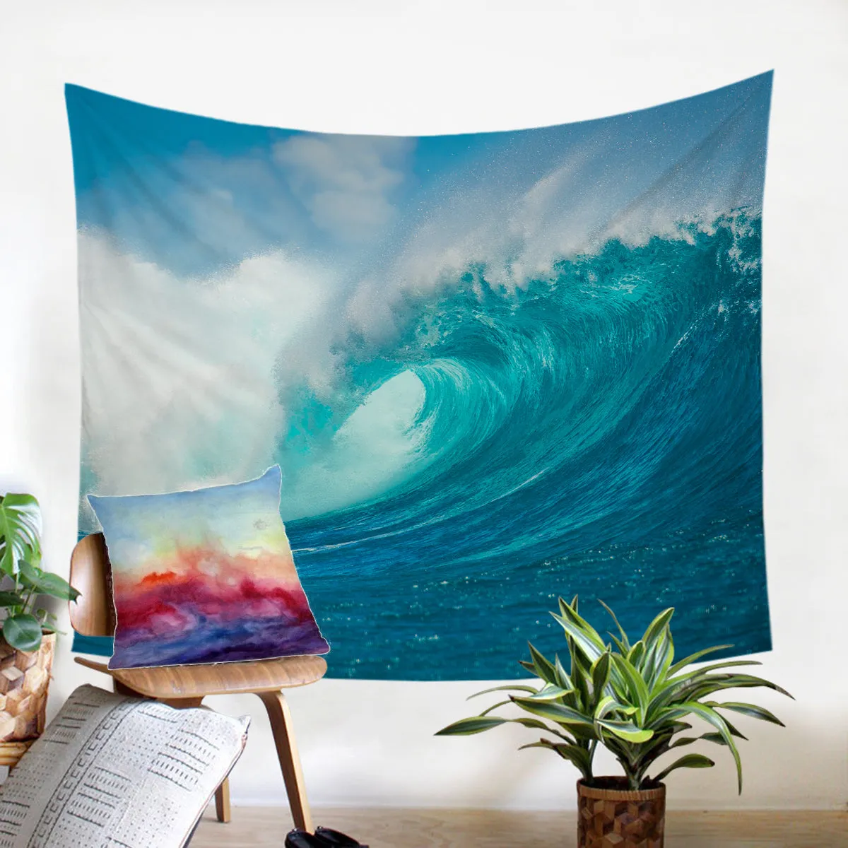 Ocean Wave Duvet Cover Set