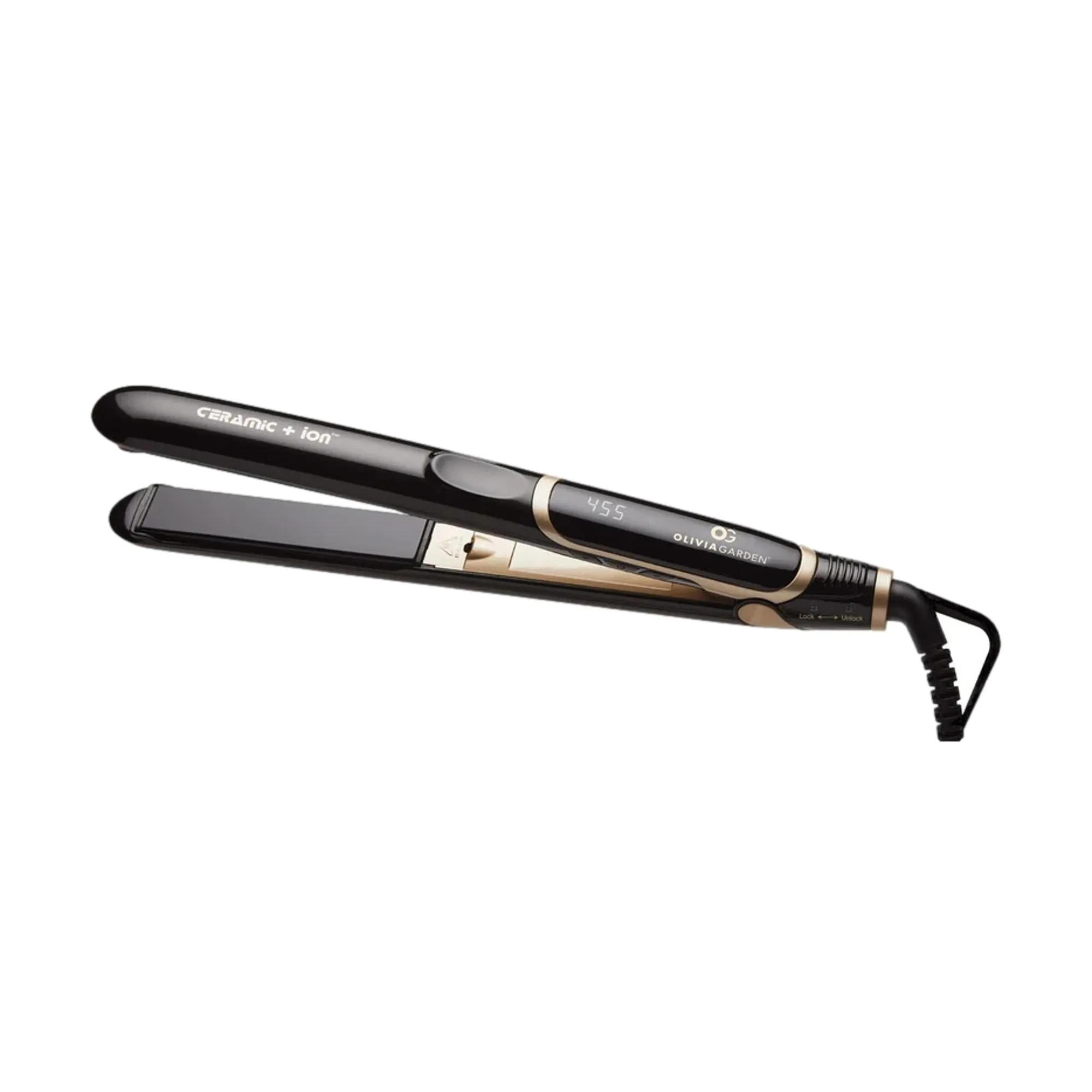 Olivia Garden Ceramic Ion Flat Iron, 1"