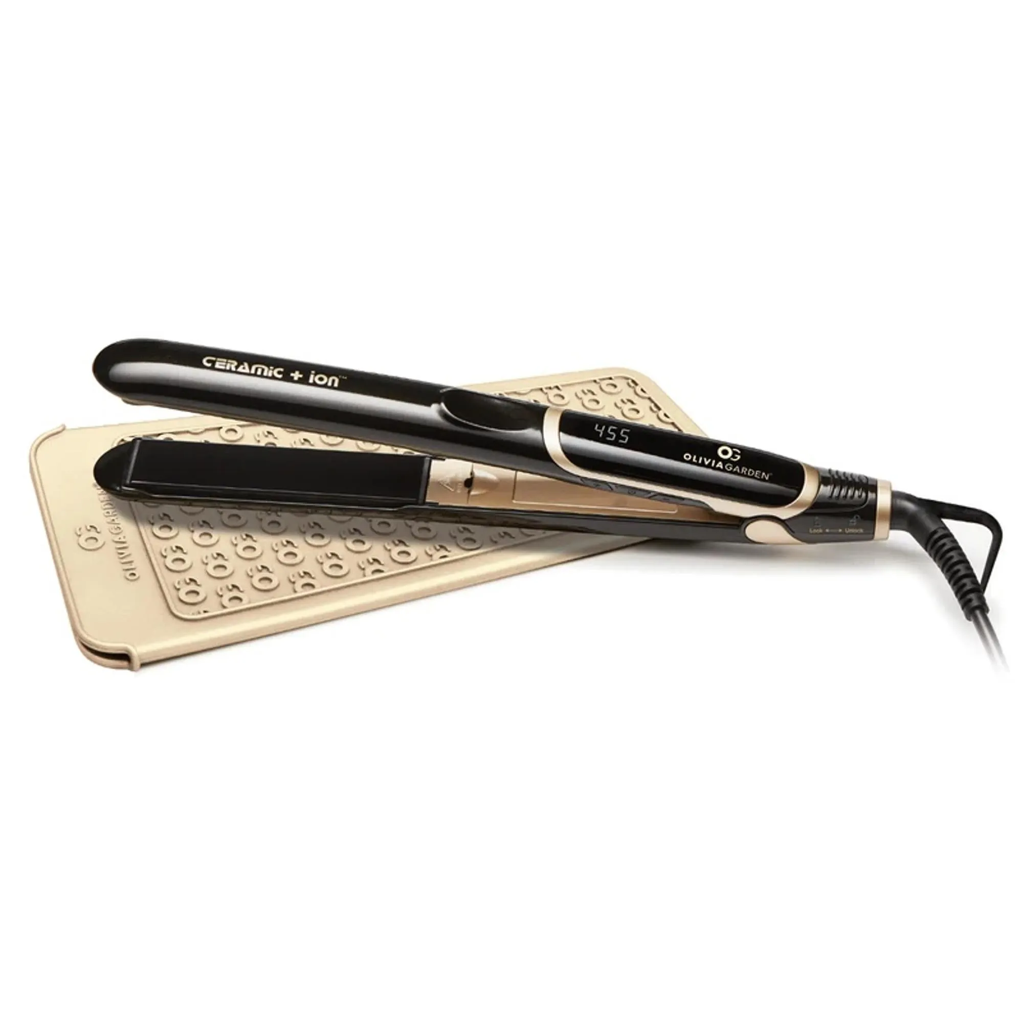 Olivia Garden Ceramic Ion Flat Iron, 1"