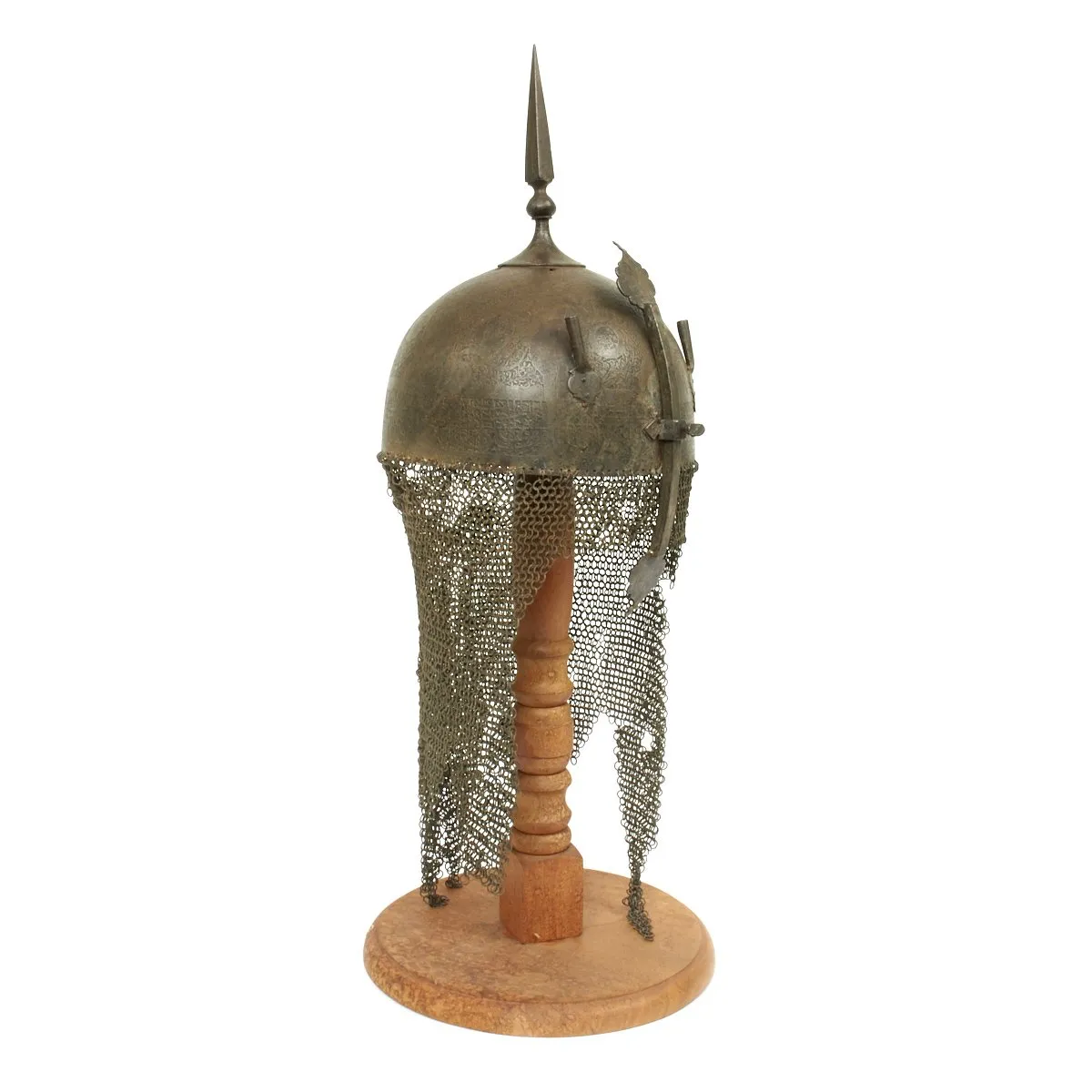 Original 18th/19th Century Persian Kulah Khud Spiked War Helmet circa 1780-1820