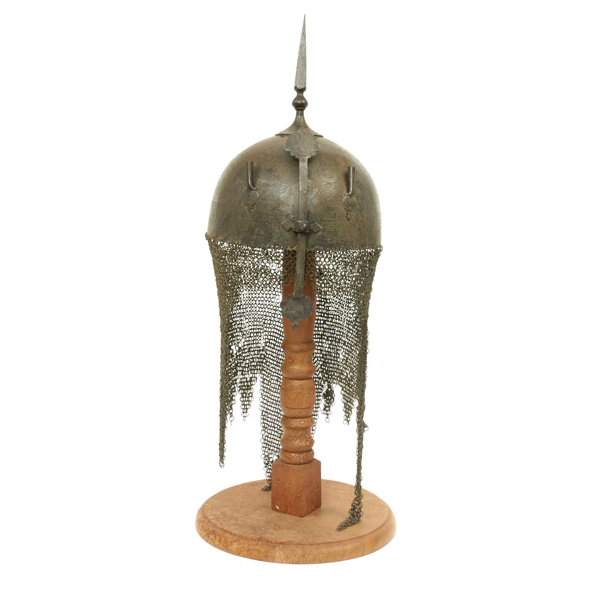 Original 18th/19th Century Persian Kulah Khud Spiked War Helmet circa 1780-1820