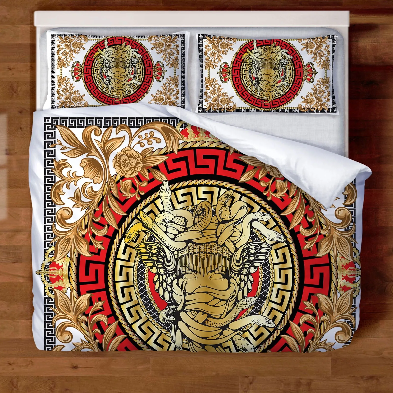 Ornament Medusa Bedding Set