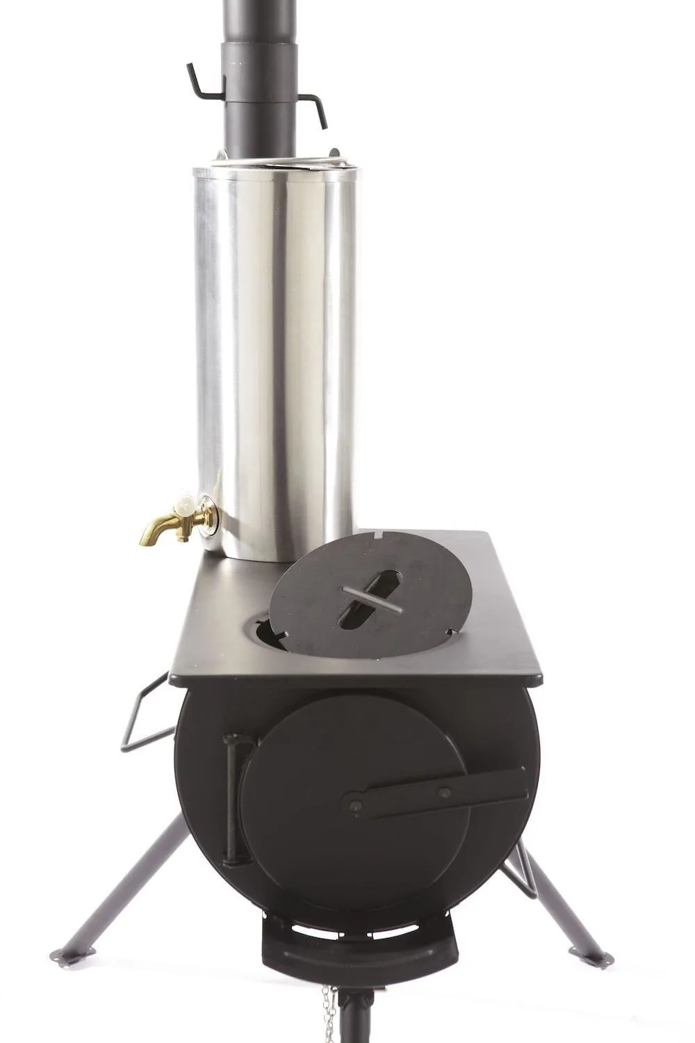 Outbacker® Portable Wood Burning Stove & Water Heater Package