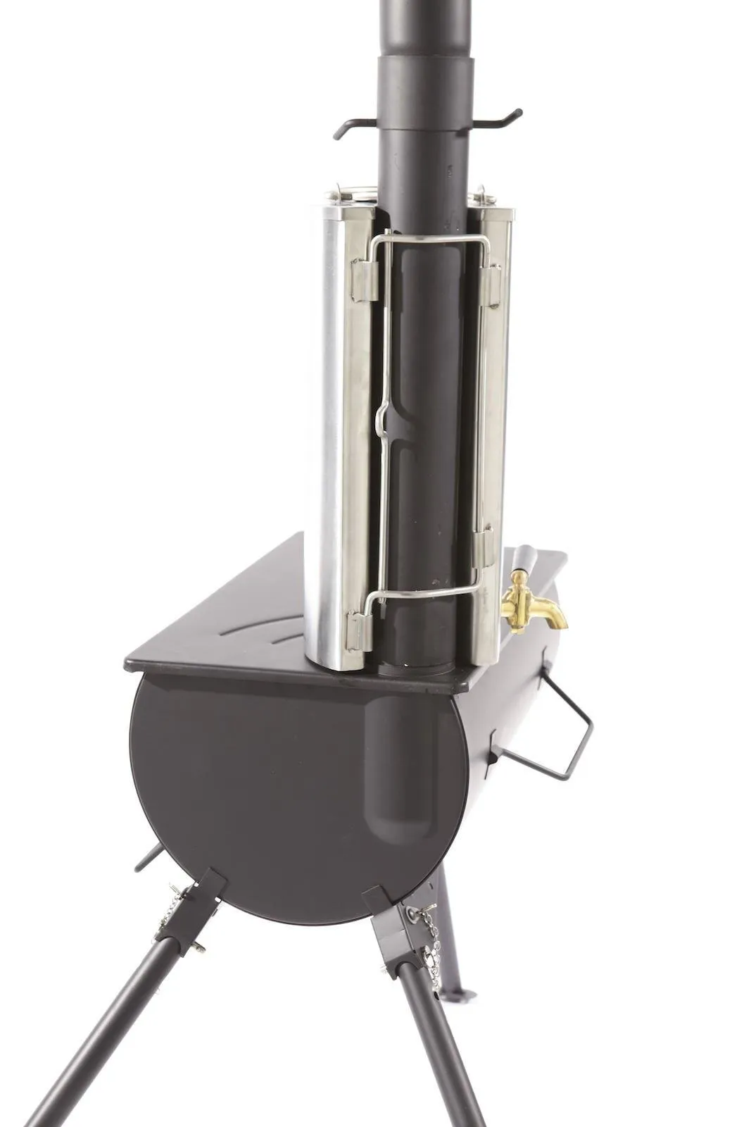 Outbacker® Portable Wood Burning Stove & Water Heater Package