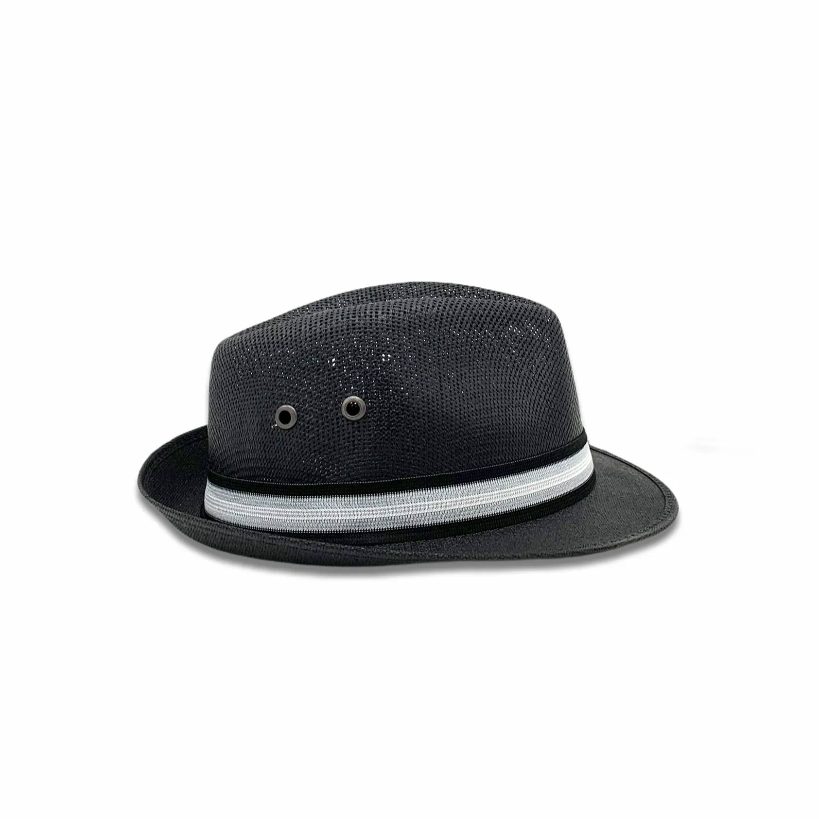 Panama Fedora Hat-Black