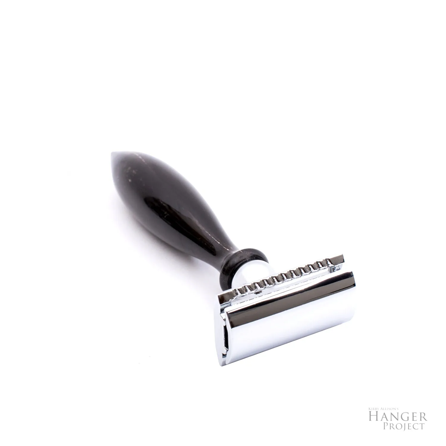 Parker 3-Piece Horn Safety Razor