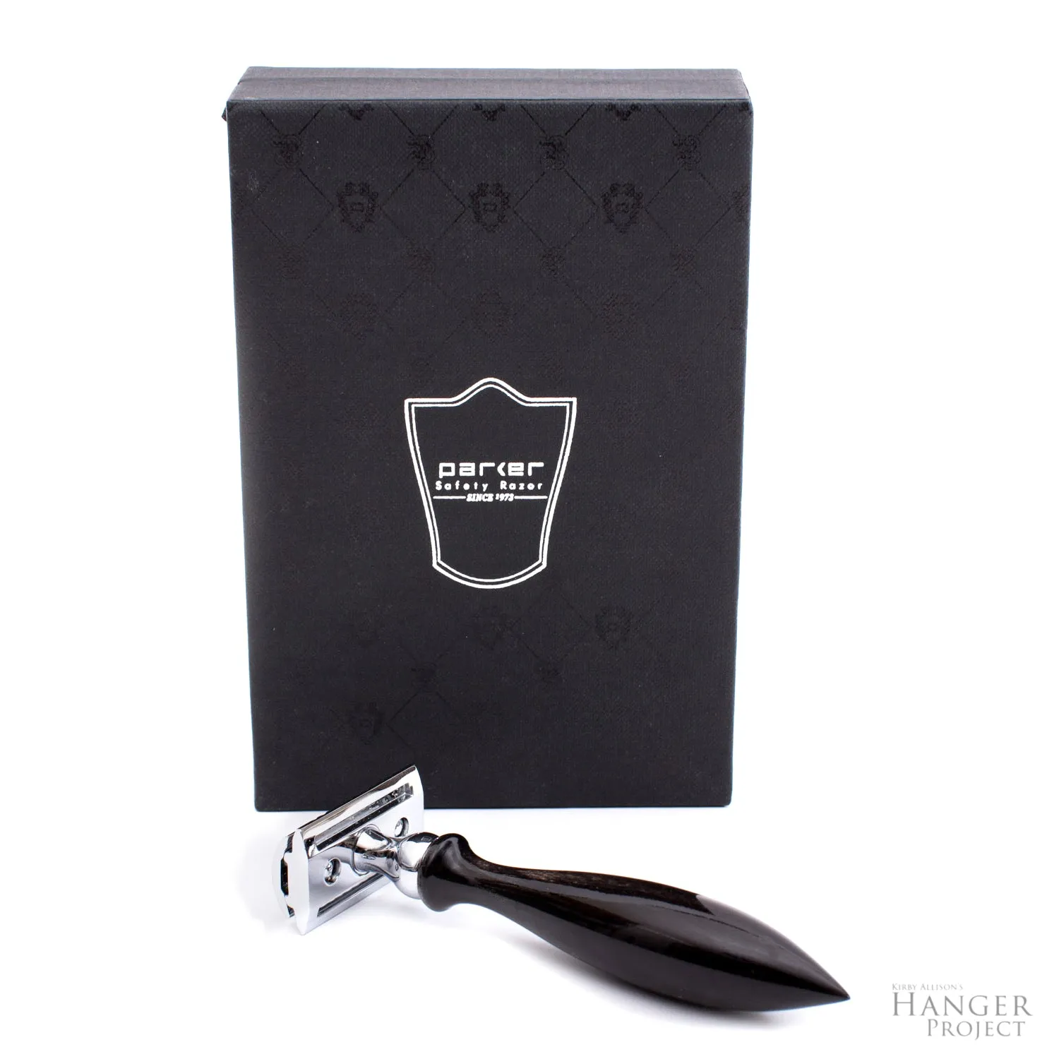 Parker 3-Piece Horn Safety Razor