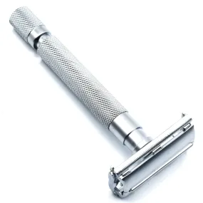 Parker - 74R Satin Chrome Heavyweight Butterfly Style Safety Razor