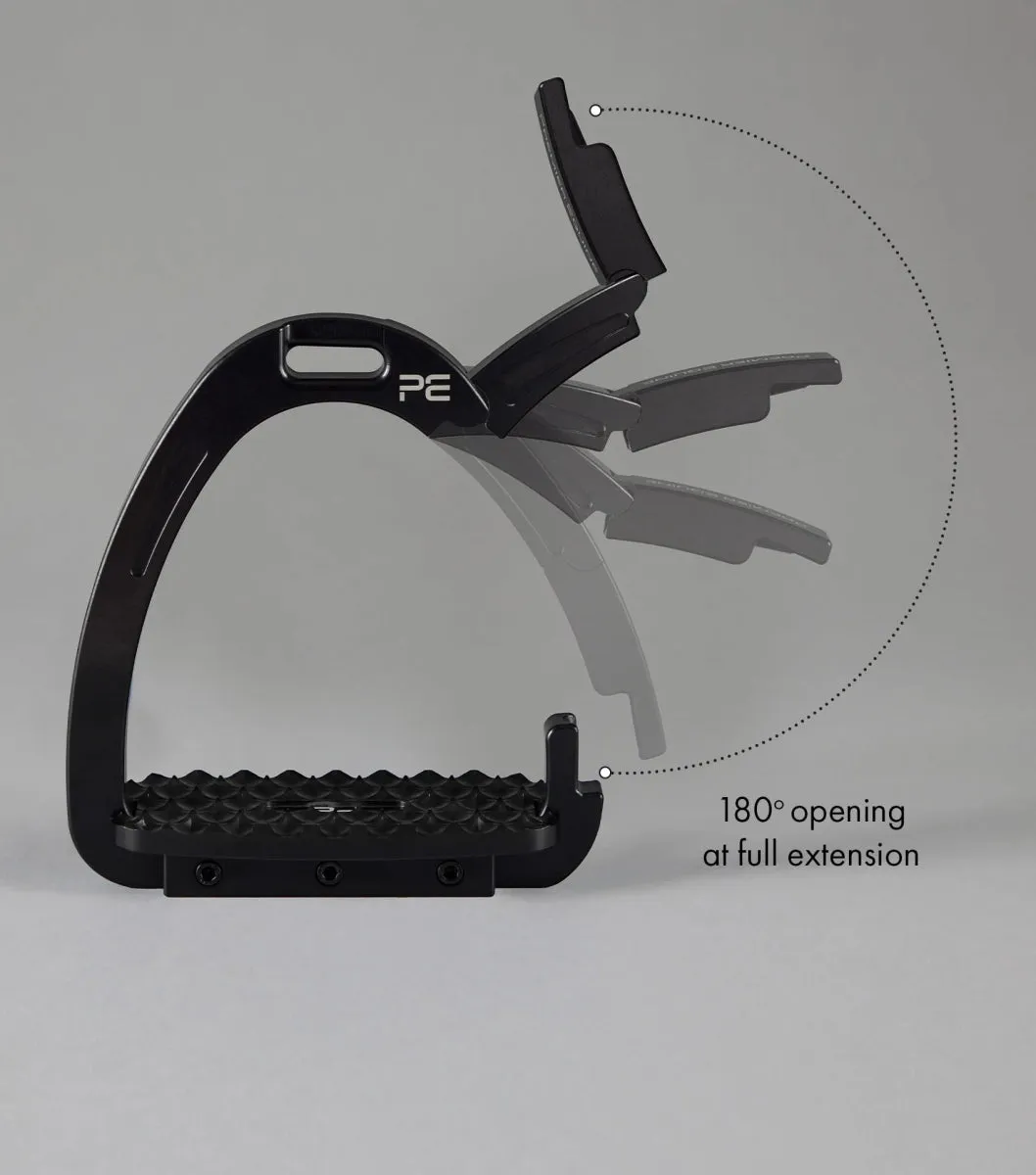 PEI Intego Duo Safety Stirrups | Black