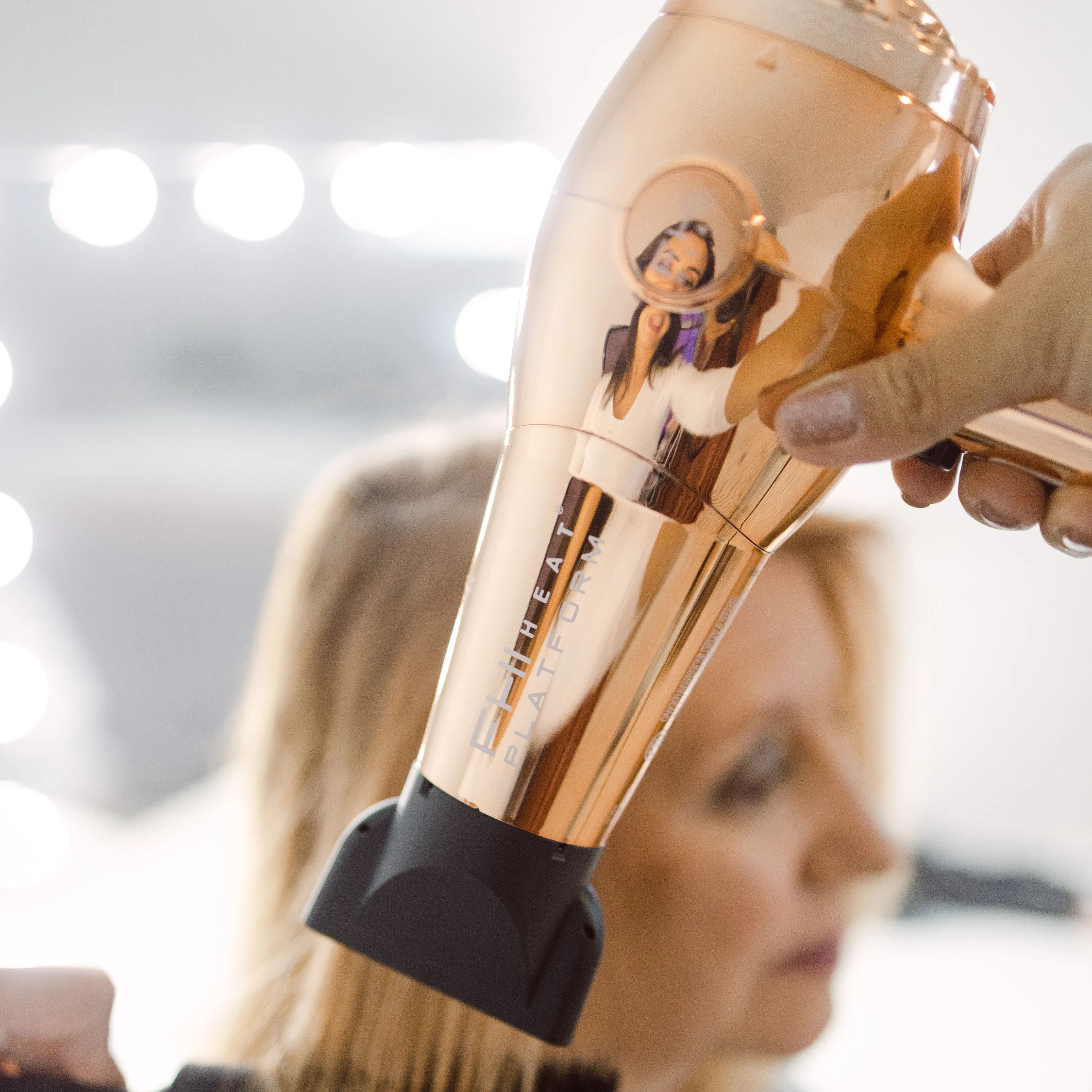 Platform 1900 Nano Lite Pro Hair Dryer: Rose Gold