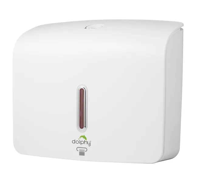 Plaza Ultraslim Paper Towel Dispenser Black or White