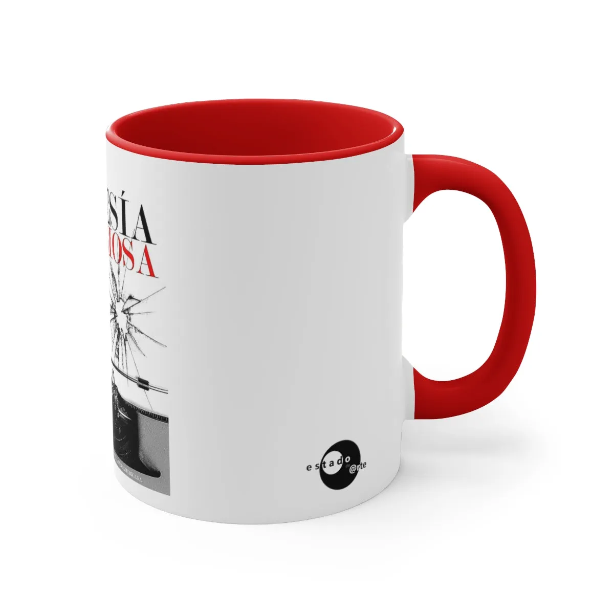 Poesía Rabiosa Accent Coffee Mug, 11oz by Insignia