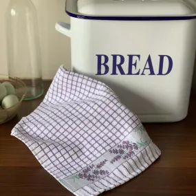 Poli-Dri Lavender Sprigs Cotton Jacquard Tea Towel