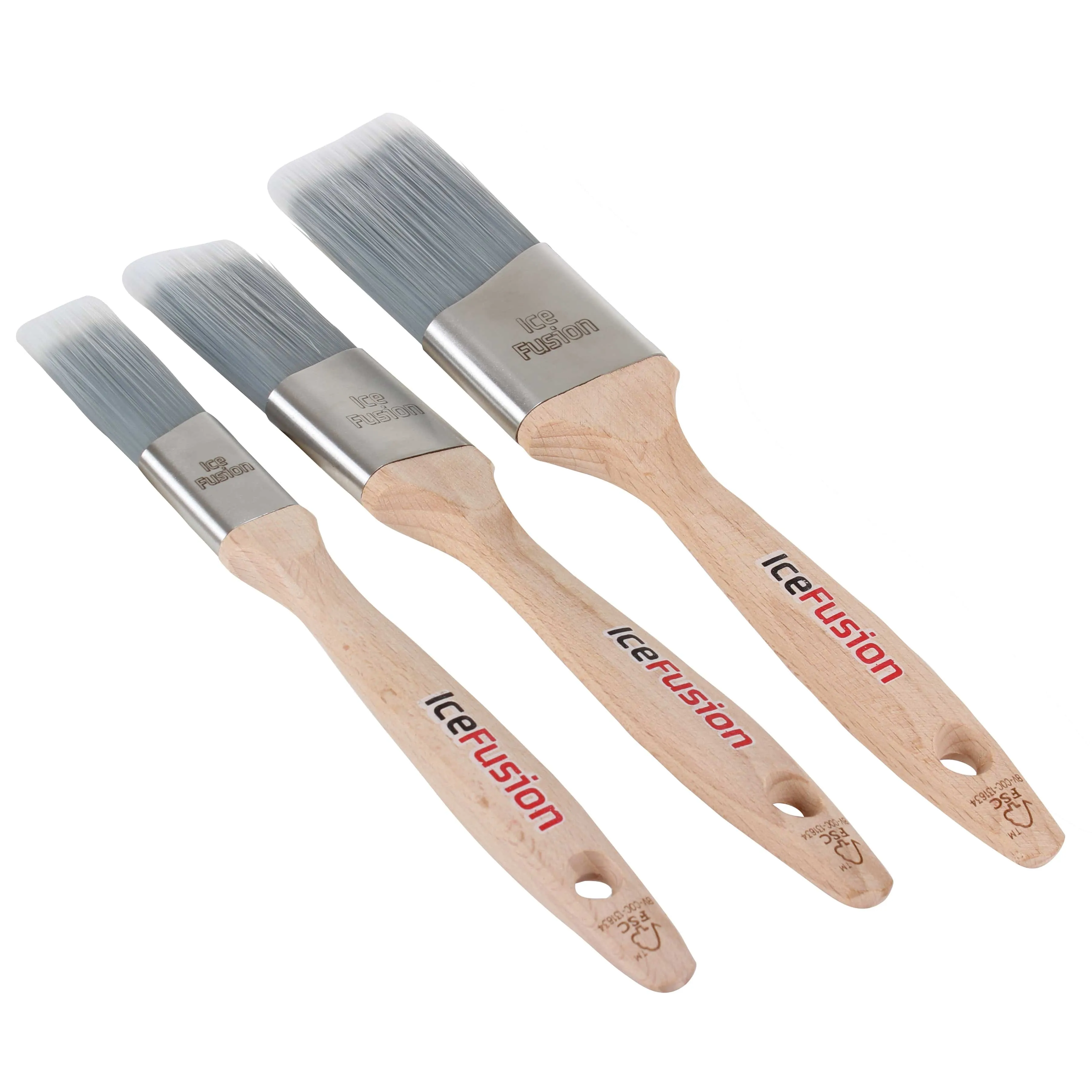 ProDec Ice Fusion Angled Long Handle Paint Brushes