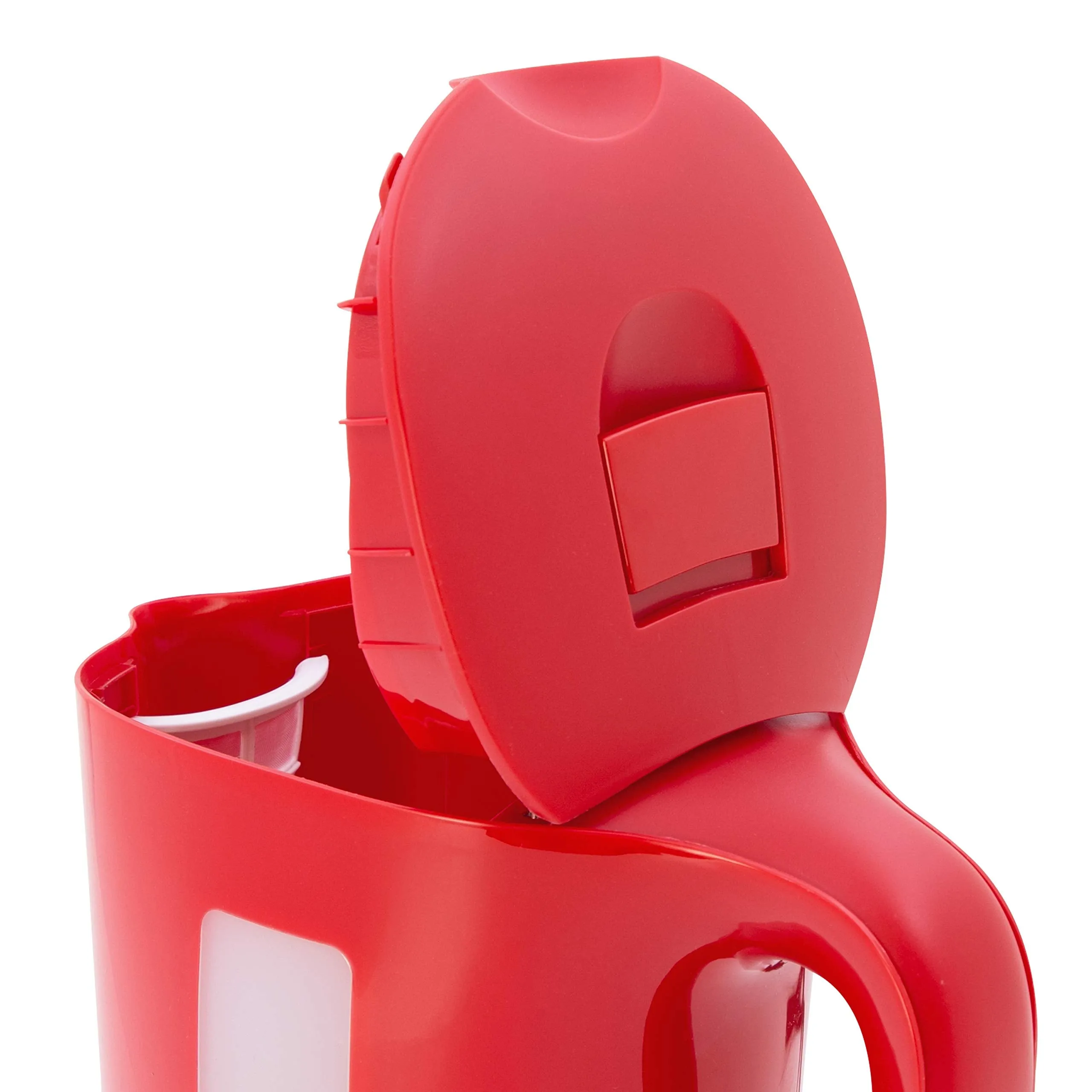 Quest 35429 1.7 Litre Electric Kettle/Red/Cord Storage/Water Level Indicator/BPA Free/Automatic Cut-Off/Student Essentials for University