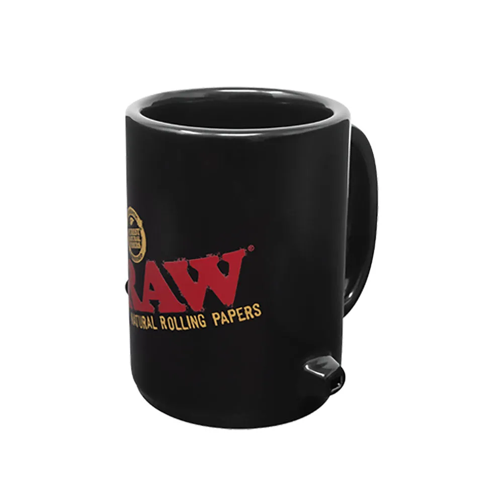 RAW Wake Up & Bake Up Ceramic Cone Mug | 10oz