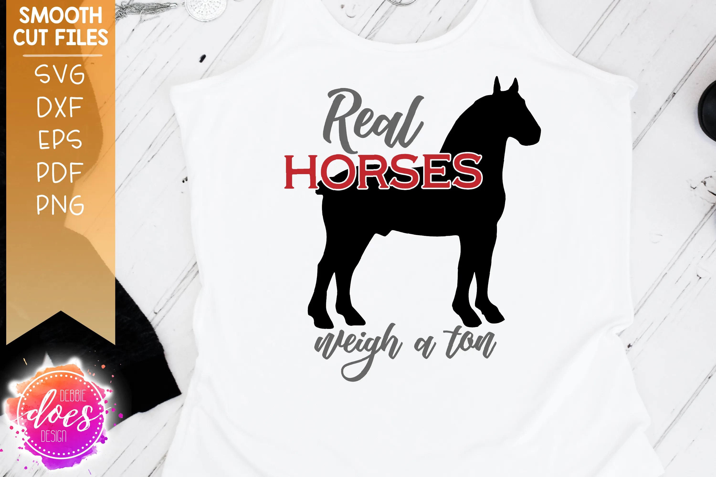 Real Horses Weigh a Ton - Belgian - SVG File