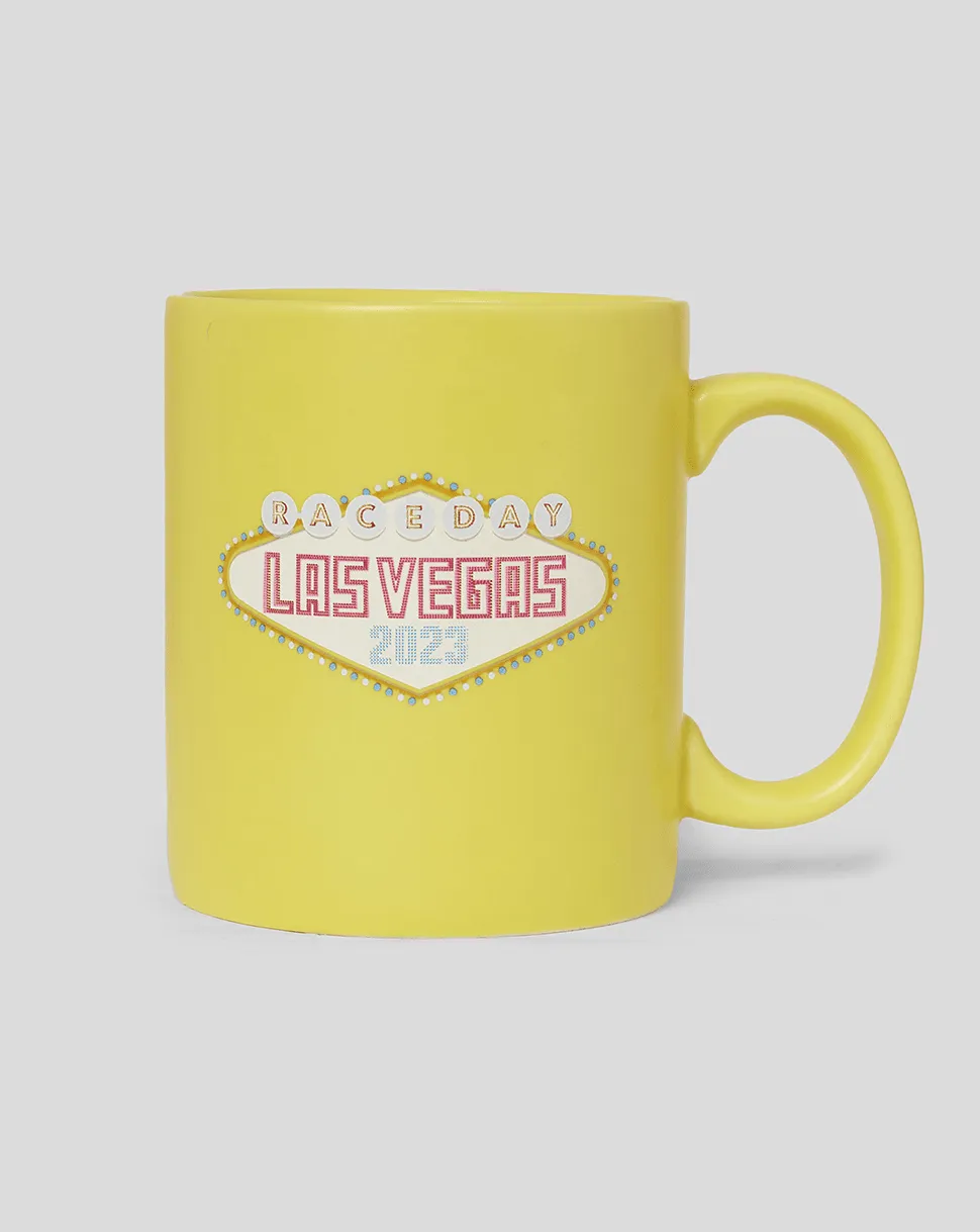 Red Bull Racing F1 Special Edition Las Vegas Mug - Yellow