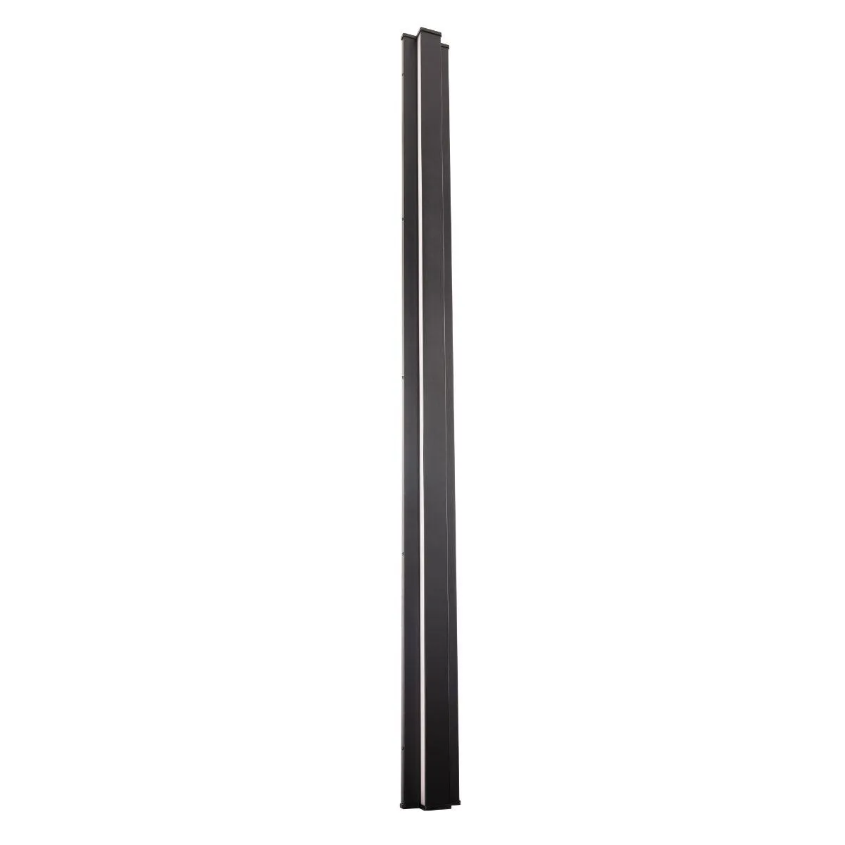 Revels 72 in. LED Outdoor Wall Sconce 3500K Black Finish