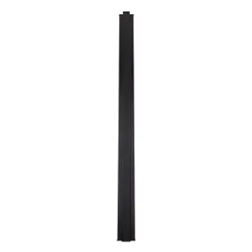 Revels 72 in. LED Outdoor Wall Sconce 3500K Black Finish