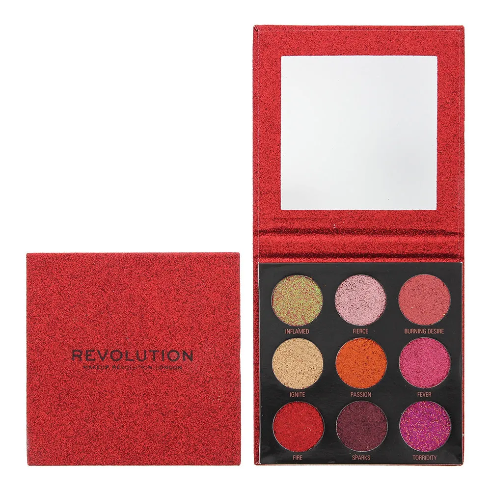 Revolution Hot Pursuit Eye Shadow Palette 9 x 1.2g