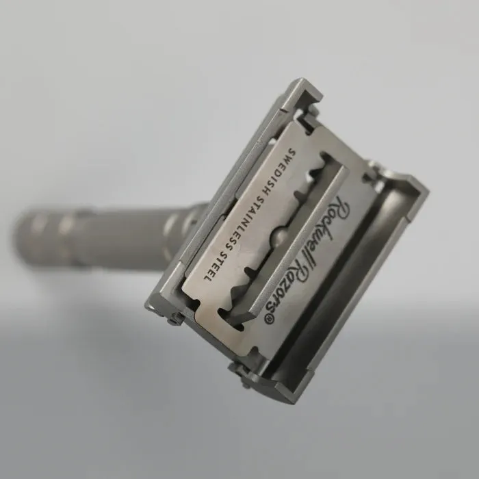 Rockwell Model T2 Safety Razor Stainless Steel