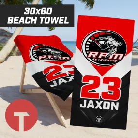 RPM Retrievers - 30"x60" Beach Towel