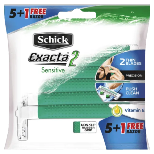 Schick Exacta 2 Disposable Razor Men 5   1 pack