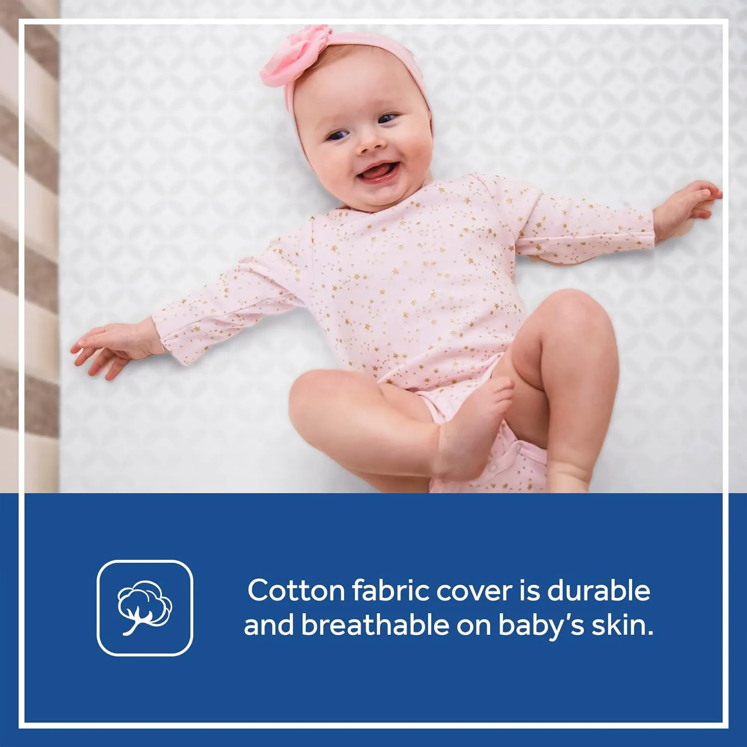 Sealy® Select 2-Cool 2-Stage™ Cool Gel Baby & Toddler Crib Mattress