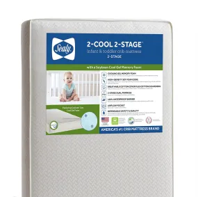 Sealy® Select 2-Cool 2-Stage™ Cool Gel Baby & Toddler Crib Mattress