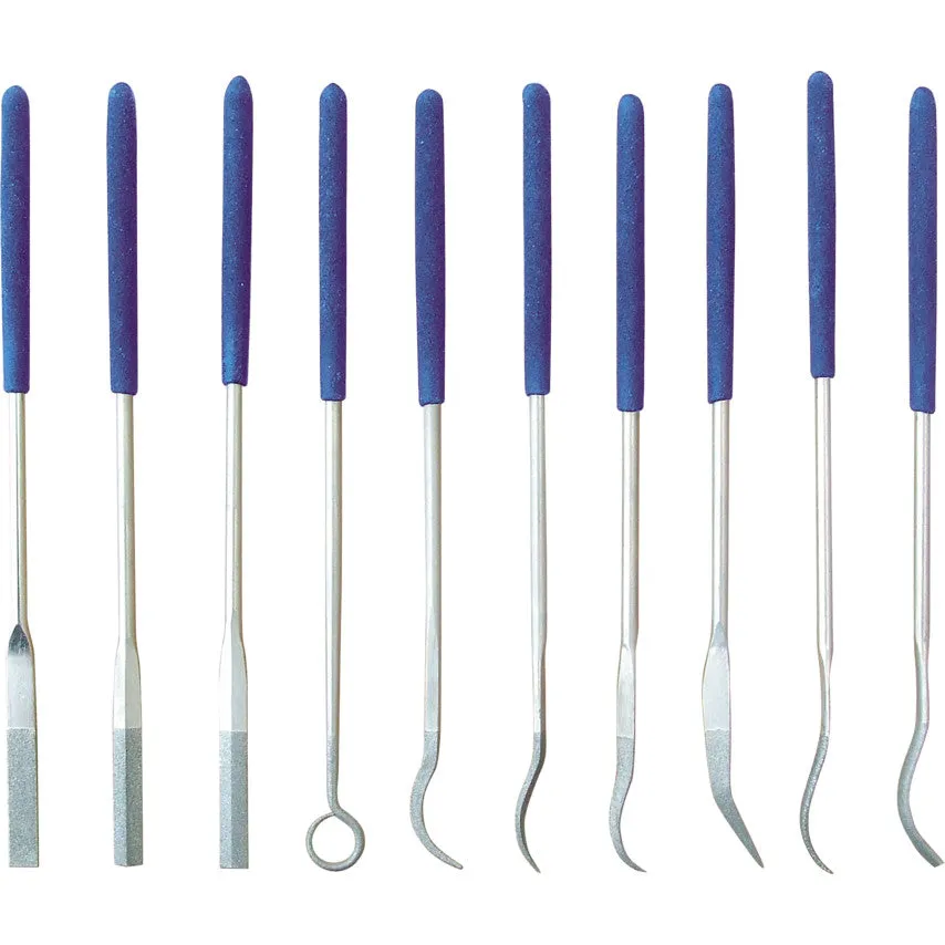 Senator | Diamond Riffler & Needle File Set 10Pc