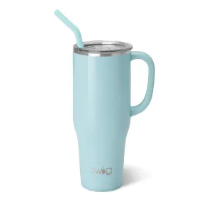 Shimmer Aquamarine Mega Mug 40oz