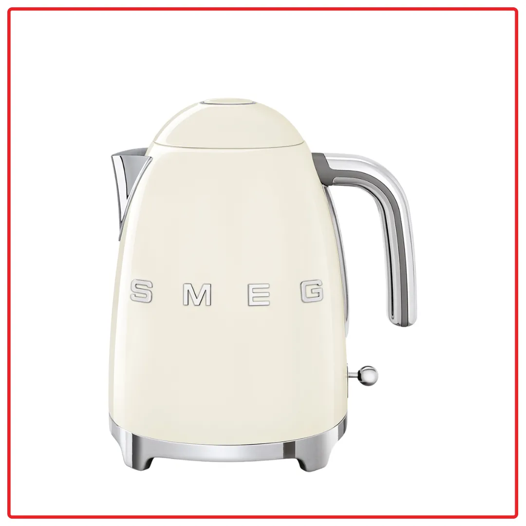 SMEG KLF03CRUK (Cream) 1.7L 50’s Retro Style Electric Kettle