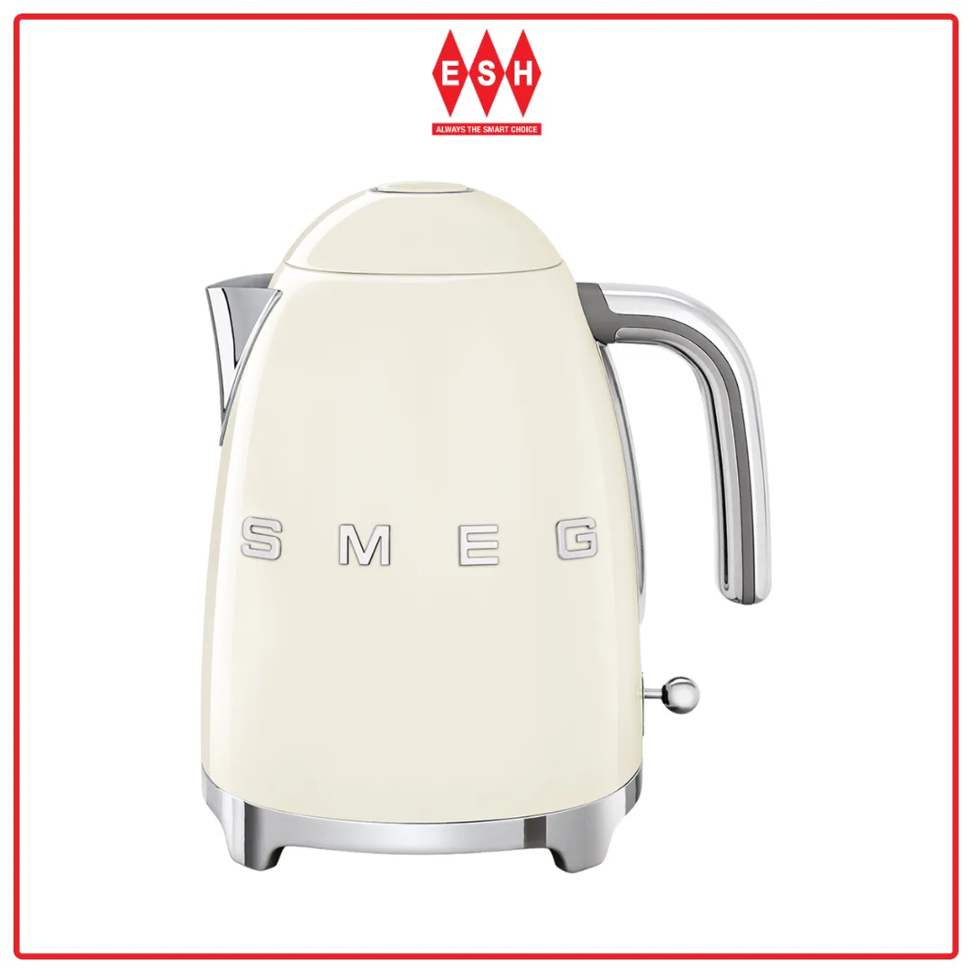 SMEG KLF03CRUK (Cream) 1.7L 50’s Retro Style Electric Kettle