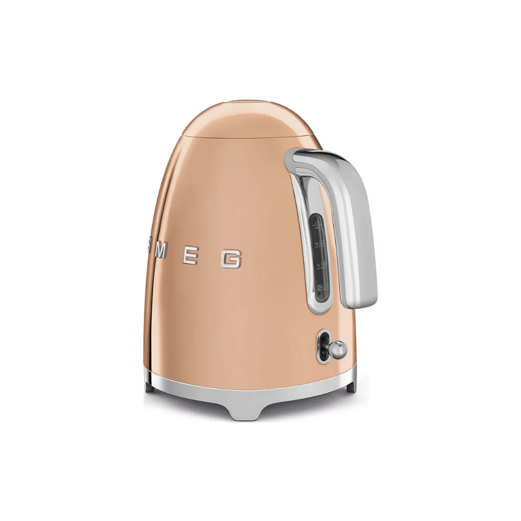 SMEG KLF03RGUK (Rose Gold) 1.7L 50’s Retro Style Electric Kettle