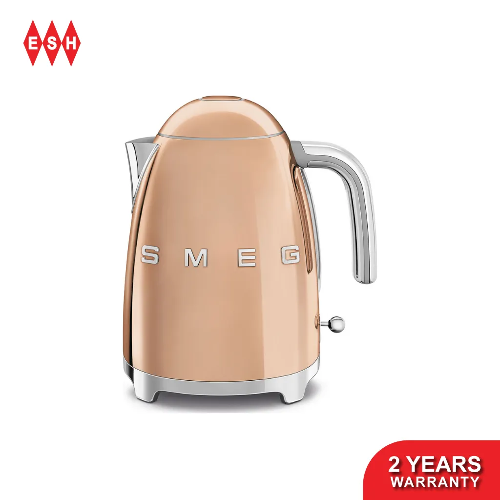 SMEG KLF03RGUK (Rose Gold) 1.7L 50’s Retro Style Electric Kettle