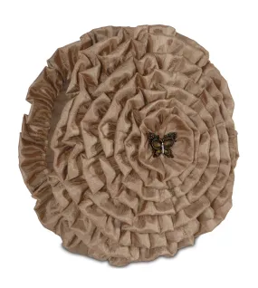 Sofia Gold Tambourine Pillow Cover 12Dx2