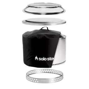 Solo Stove Stainless Steel Yukon Backyard Bundle 2.0 - Portable &amp; "Smokeless"