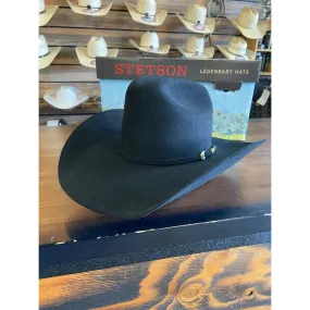 Stetson Yuma Black 6X Beaver Fur Felt Western Cowboy Hat