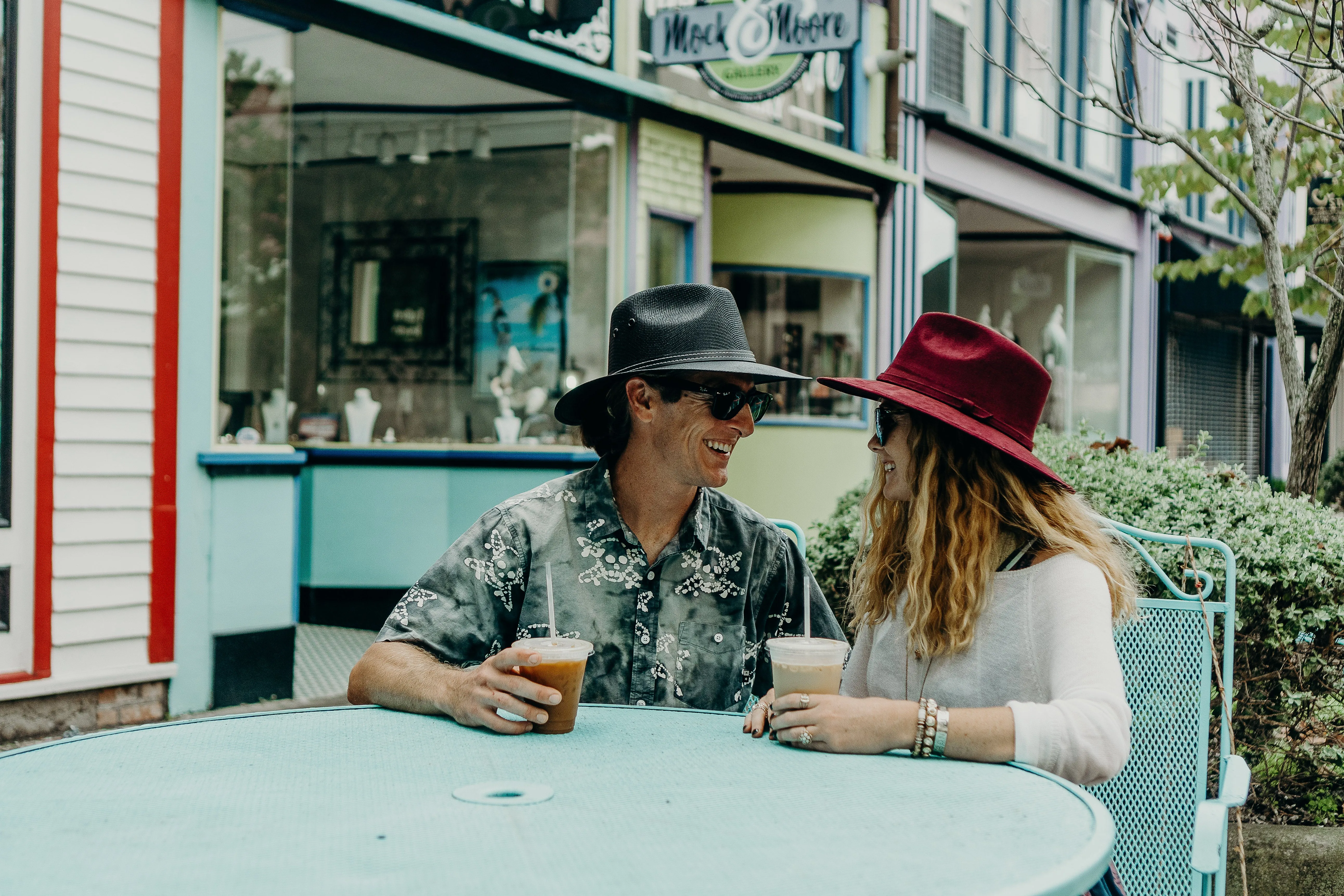 Suede Indiana Hat- Cognac (Light Brown)